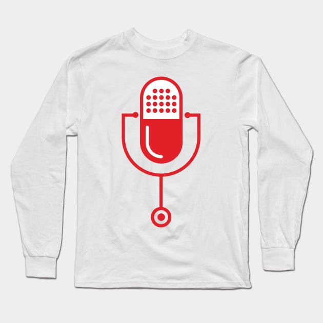 MEDICAL PODCAST Long Sleeve T-Shirt by MIZART